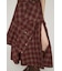 PLAID FLARE DESIGN スカート