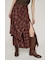 PLAID FLARE DESIGN スカート