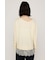 LACE TRIM V NECK KNIT トップス