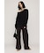 LACE TRIM V NECK KNIT トップス