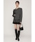 LACE TRIM V NECK KNIT トップス