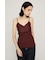 LACE DOCKING CAMI トップス