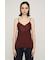 LACE DOCKING CAMI トップス