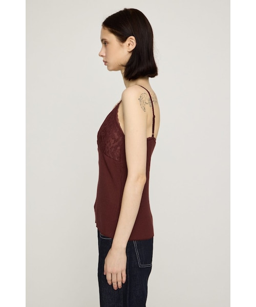 LACE DOCKING CAMI トップス｜スライの通販｜&mall（アンドモール