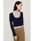 【LIMITED ITEM】LAYERED LIKE KNIT トップス