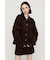 【SNSで話題！】F／FUR COLLAR COMBI ジャケット