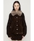 【SNSで話題！】F／FUR COLLAR COMBI ジャケット