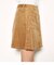 コーデュロイ フロントボタン スカート