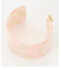 アクリル ワイド バングル
