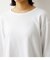 5分袖ラウンドビッグTシャツ