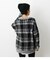 （WEB限定）ビックチェックニットカーディガンWL
