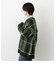 （WEB限定）ビックチェックニットカーディガンWL