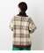 （WEB限定）ビックチェックニットカーディガンWL