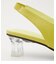CLEAR HEEL MULE