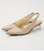 CLEAR HEEL MULE