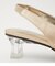CLEAR HEEL MULE