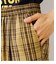 チェックリネンミックスパンツ