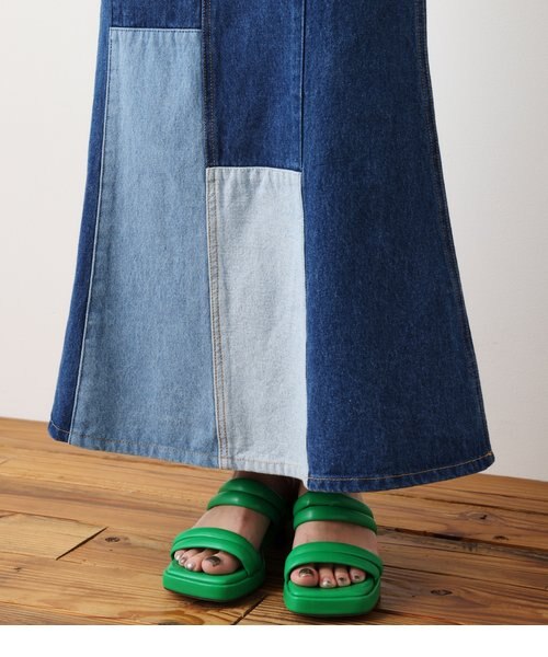 Denim カスタムマキシスカート｜ロデオクラウンズ／ロデオ