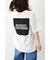 スクウェアボックスロゴTシャツ