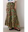 パターンアロハティアードスカート