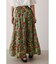 パターンアロハティアードスカート