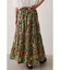 パターンアロハティアードスカート