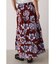 パターンアロハティアードスカート