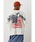 パターンUSフラッグTシャツ