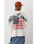 パターンUSフラッグTシャツ