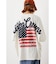 パターンUSフラッグTシャツ