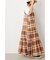 チェックキャミワンピース&TシャツSET