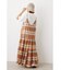 チェックキャミワンピース&TシャツSET