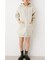 A-LIGHT KNIT パーカーワンピース
