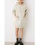 A-LIGHT KNIT パーカーワンピース