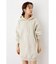 A-LIGHT KNIT パーカーワンピース