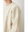 A-LIGHT KNIT ケーブルトップス