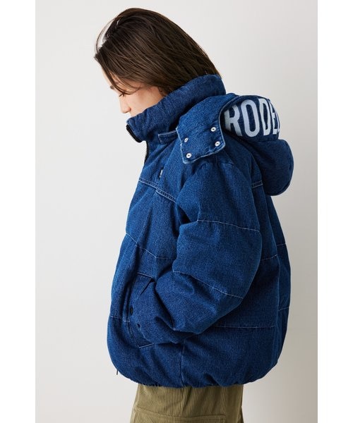 RODEO CROWNS デニムジャンパー中綿 フード付き RODEO CROWNS デニムジャンパー中綿 フード付き ロデオ