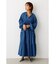 2WAY DENIM ティアードワンピース