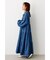 2WAY DENIM ティアードワンピース