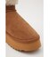 FAKE MOUTON PLATFORM BOOTS