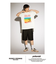 Polaroid ボックスロゴTシャツ