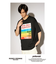 Polaroid ボックスロゴTシャツ