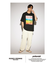 Polaroid ボックスロゴTシャツ