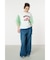 【WEB限定】チュールスリーブカレッジTシャツ