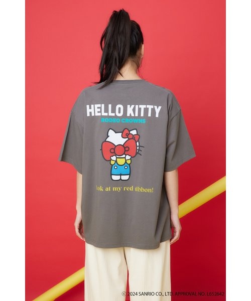 HK)HIDDEN RIBBON KITTY Tシャツ｜ロデオクラウンズ／ロデオ
