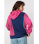 【WEB限定】ニットカスタム college フーディトップス
