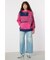 【WEB限定】ニットカスタム college フーディトップス