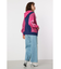 【WEB限定】ニットカスタム college フーディトップス