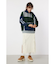 【WEB限定】ニットカスタム college フーディトップス