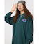 Champion ハーフジップスウェットワンピース